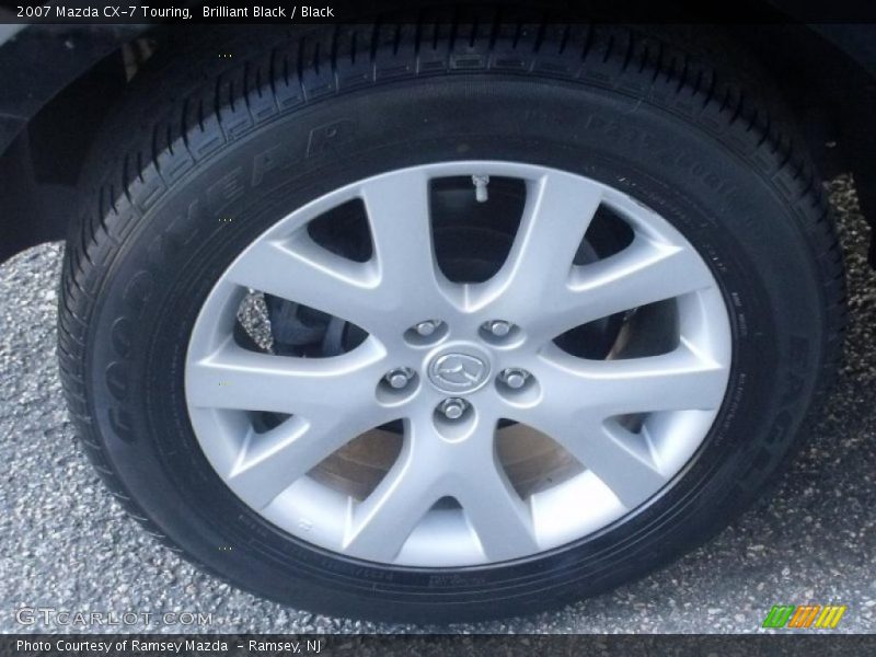 Brilliant Black / Black 2007 Mazda CX-7 Touring