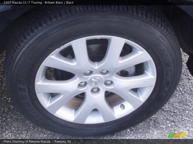Brilliant Black / Black 2007 Mazda CX-7 Touring