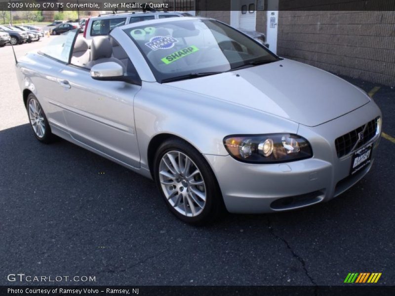 Silver Metallic / Quartz 2009 Volvo C70 T5 Convertible