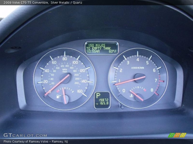 Silver Metallic / Quartz 2009 Volvo C70 T5 Convertible