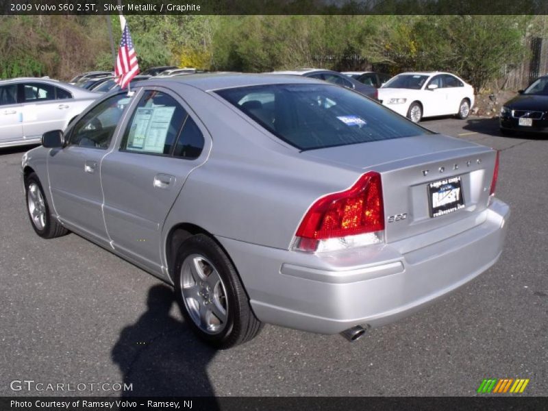 Silver Metallic / Graphite 2009 Volvo S60 2.5T
