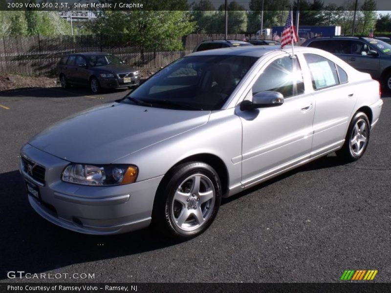 Silver Metallic / Graphite 2009 Volvo S60 2.5T