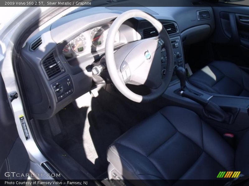 Silver Metallic / Graphite 2009 Volvo S60 2.5T