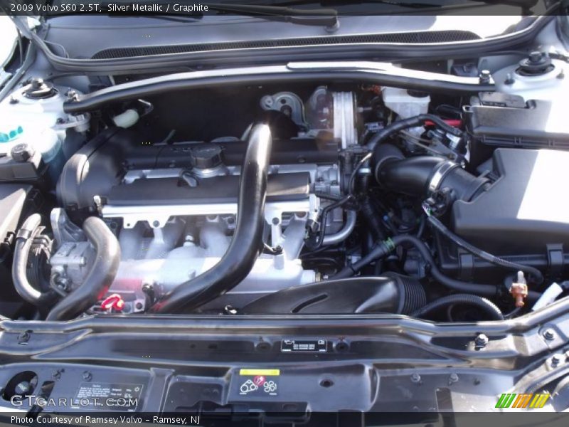 Silver Metallic / Graphite 2009 Volvo S60 2.5T