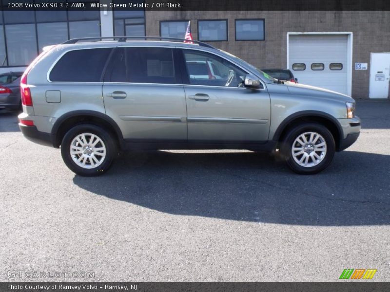 Willow Green Metallic / Off Black 2008 Volvo XC90 3.2 AWD