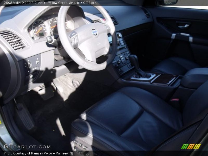 Willow Green Metallic / Off Black 2008 Volvo XC90 3.2 AWD