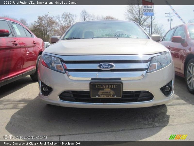 Smokestone Metallic / Camel 2010 Ford Fusion SEL