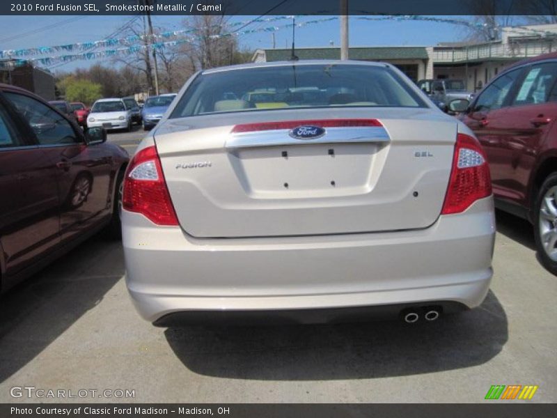 Smokestone Metallic / Camel 2010 Ford Fusion SEL