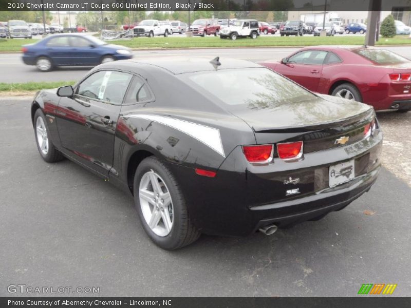 Black / Black 2010 Chevrolet Camaro LT Coupe 600 Limited Edition