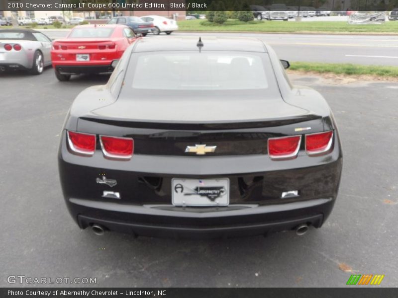 Black / Black 2010 Chevrolet Camaro LT Coupe 600 Limited Edition