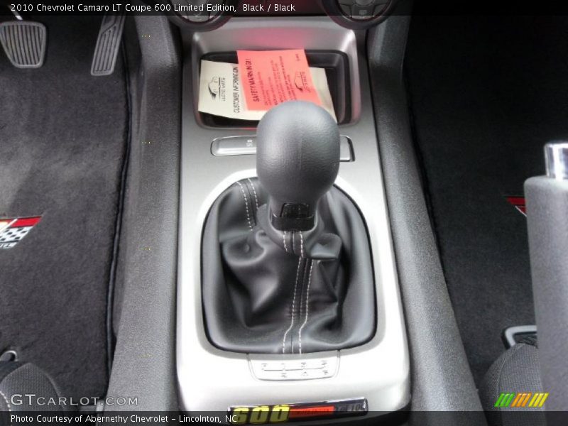 Black / Black 2010 Chevrolet Camaro LT Coupe 600 Limited Edition