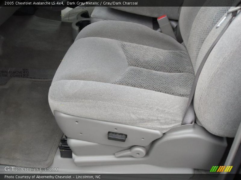 Dark Gray Metallic / Gray/Dark Charcoal 2005 Chevrolet Avalanche LS 4x4