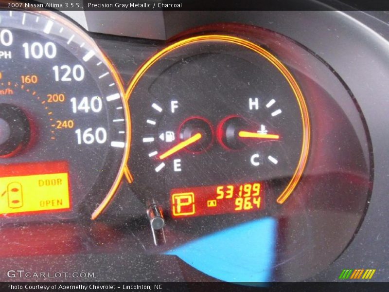 Precision Gray Metallic / Charcoal 2007 Nissan Altima 3.5 SL
