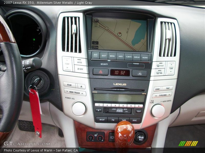 Millennium Silver Metallic / Light Gray 2007 Lexus RX 350