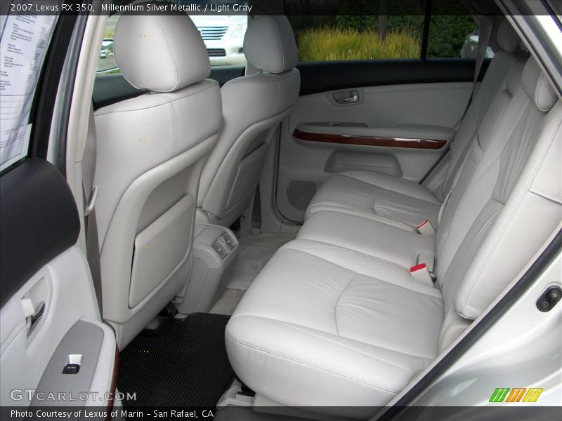 Millennium Silver Metallic / Light Gray 2007 Lexus RX 350