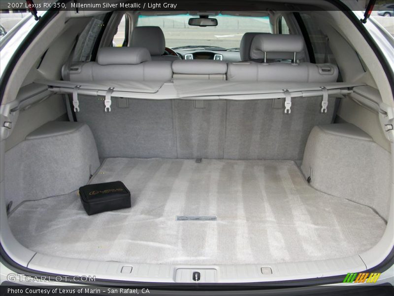 Millennium Silver Metallic / Light Gray 2007 Lexus RX 350