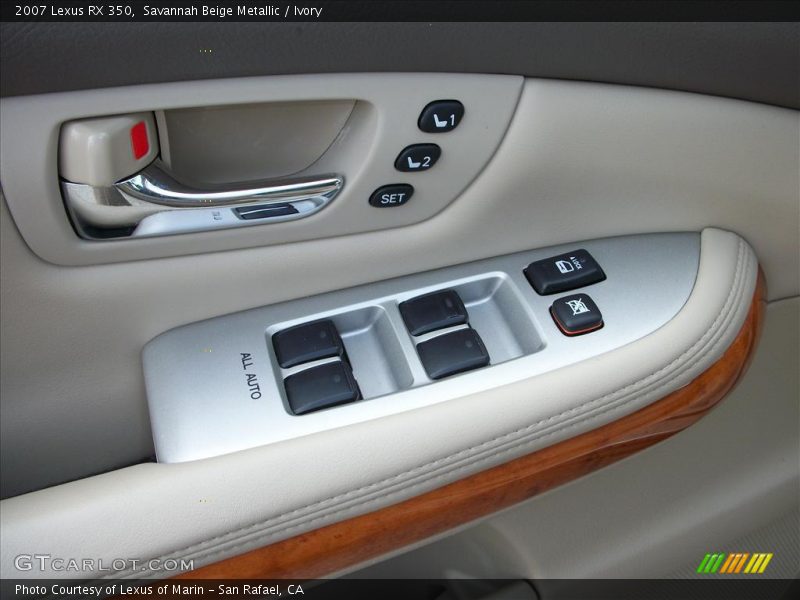 Savannah Beige Metallic / Ivory 2007 Lexus RX 350