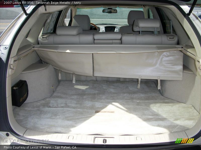 Savannah Beige Metallic / Ivory 2007 Lexus RX 350