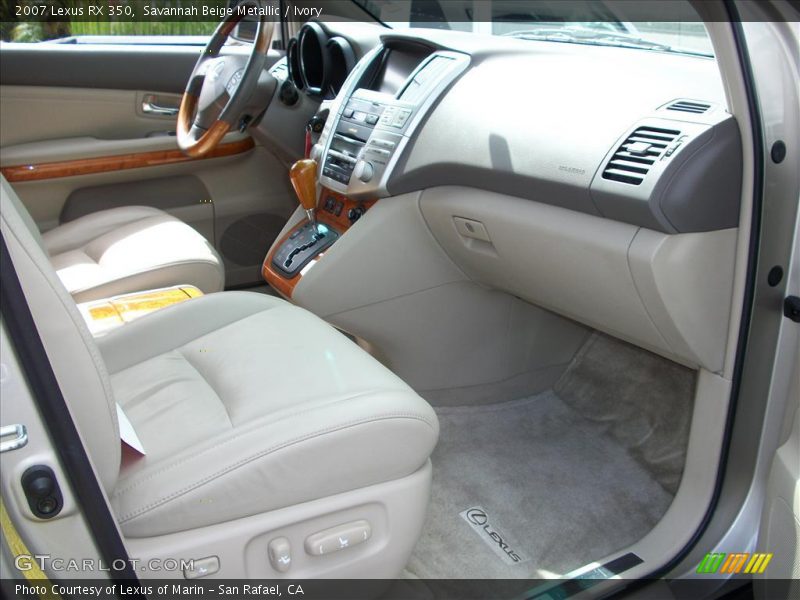 Savannah Beige Metallic / Ivory 2007 Lexus RX 350