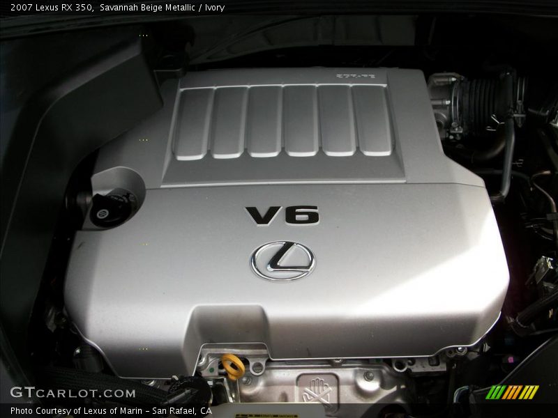 Savannah Beige Metallic / Ivory 2007 Lexus RX 350