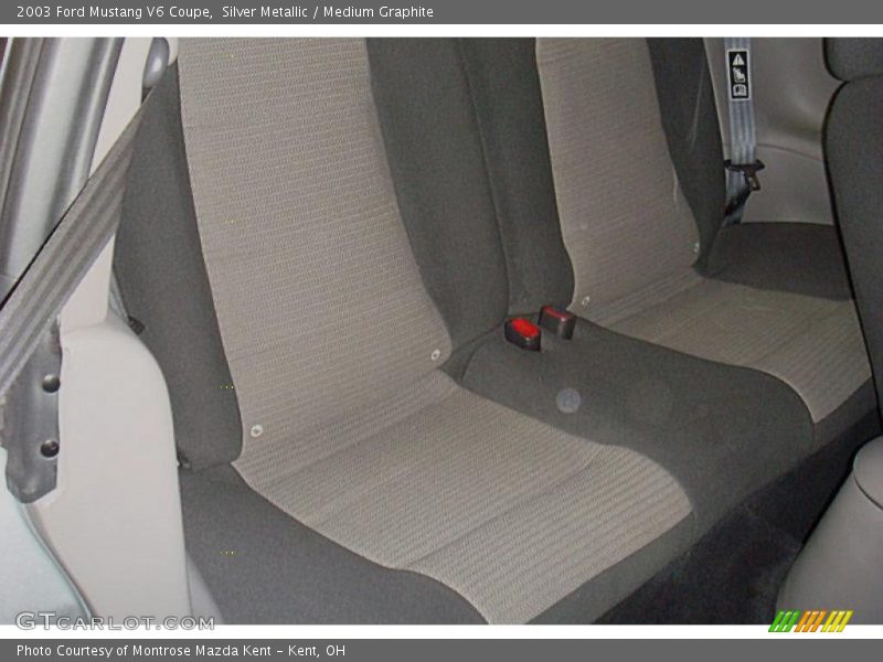 Silver Metallic / Medium Graphite 2003 Ford Mustang V6 Coupe