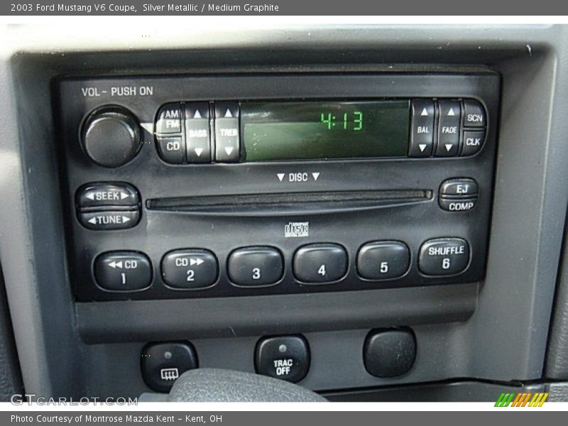 Silver Metallic / Medium Graphite 2003 Ford Mustang V6 Coupe