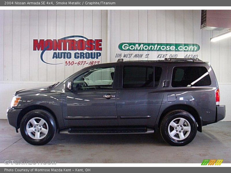 Smoke Metallic / Graphite/Titanium 2004 Nissan Armada SE 4x4