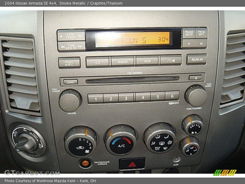 Smoke Metallic / Graphite/Titanium 2004 Nissan Armada SE 4x4