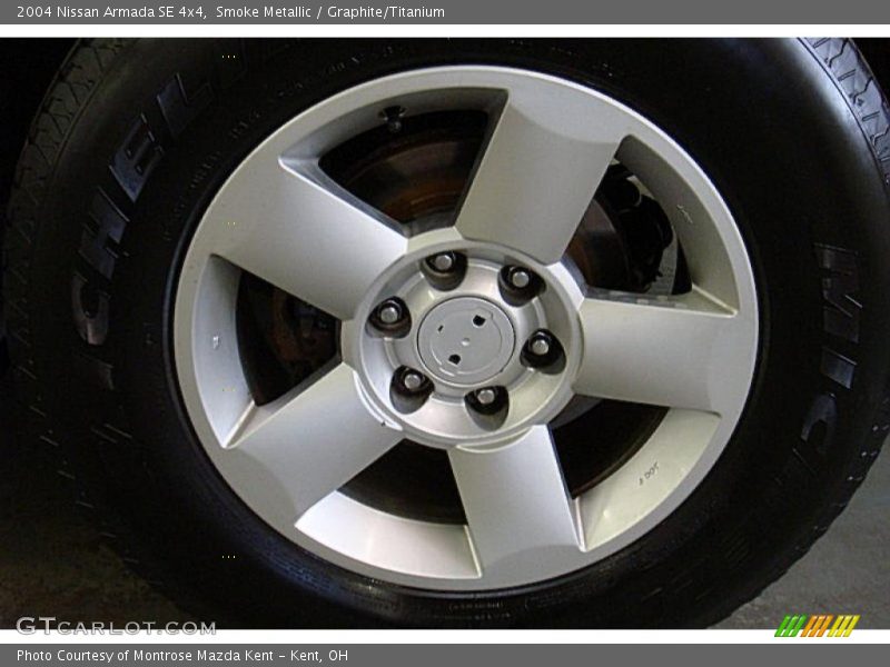 Smoke Metallic / Graphite/Titanium 2004 Nissan Armada SE 4x4