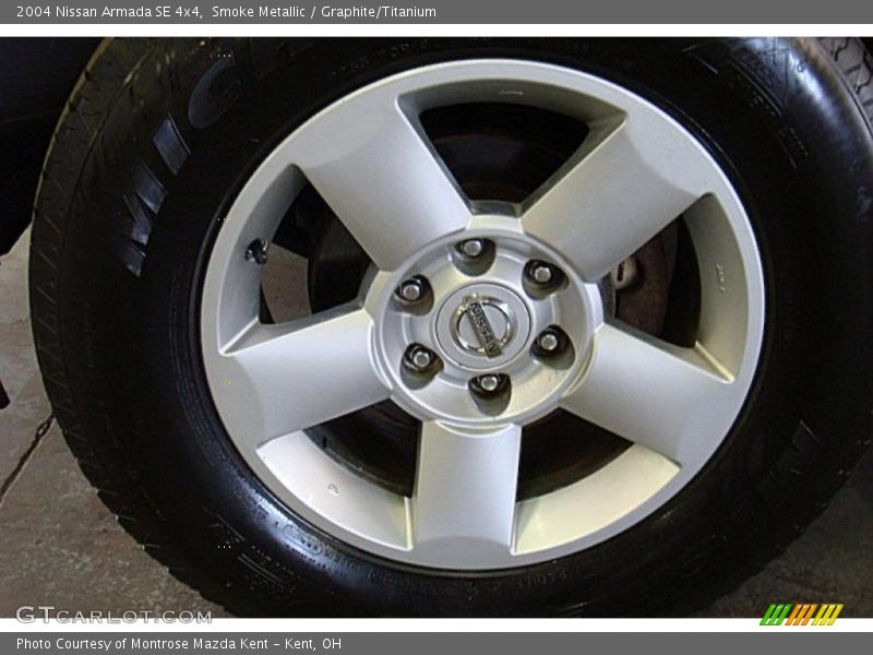 Smoke Metallic / Graphite/Titanium 2004 Nissan Armada SE 4x4