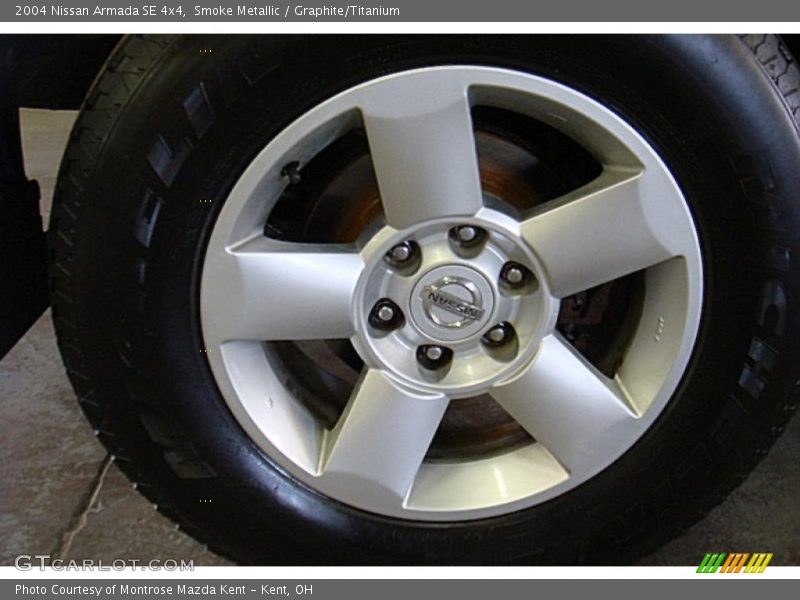 Smoke Metallic / Graphite/Titanium 2004 Nissan Armada SE 4x4