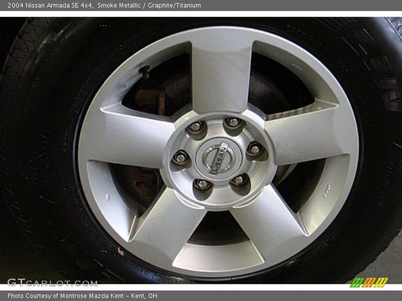 Smoke Metallic / Graphite/Titanium 2004 Nissan Armada SE 4x4