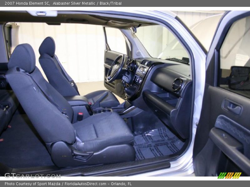 Alabaster Silver Metallic / Black/Tribal 2007 Honda Element SC