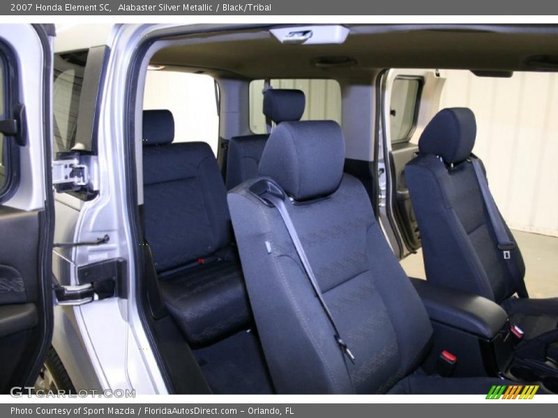 Alabaster Silver Metallic / Black/Tribal 2007 Honda Element SC