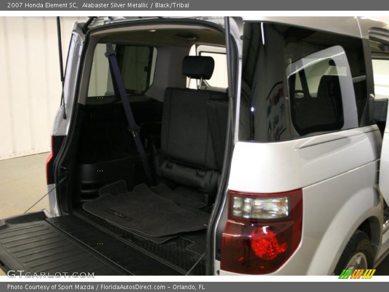 Alabaster Silver Metallic / Black/Tribal 2007 Honda Element SC