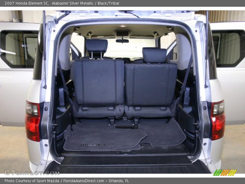 Alabaster Silver Metallic / Black/Tribal 2007 Honda Element SC