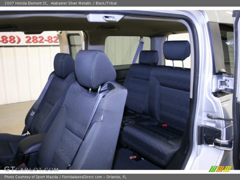 Alabaster Silver Metallic / Black/Tribal 2007 Honda Element SC