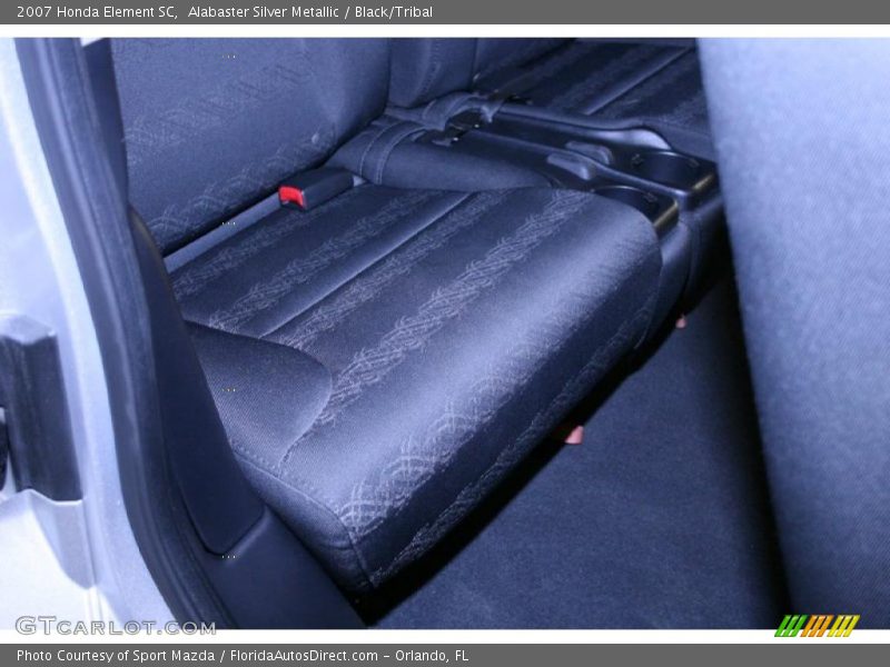Alabaster Silver Metallic / Black/Tribal 2007 Honda Element SC