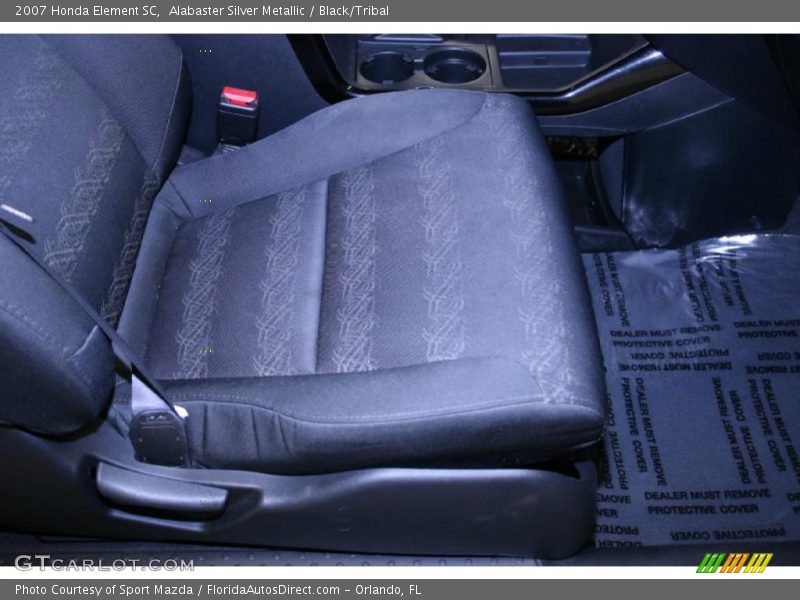 Alabaster Silver Metallic / Black/Tribal 2007 Honda Element SC