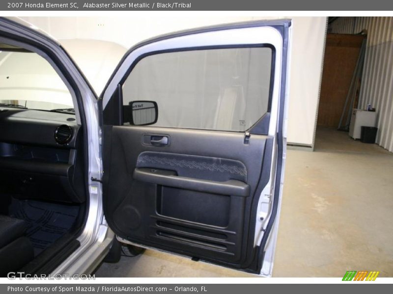 Alabaster Silver Metallic / Black/Tribal 2007 Honda Element SC
