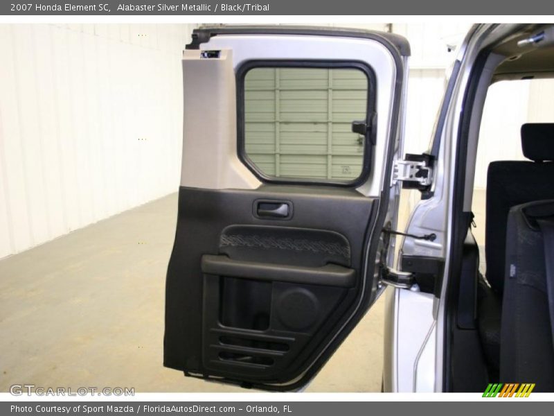 Alabaster Silver Metallic / Black/Tribal 2007 Honda Element SC