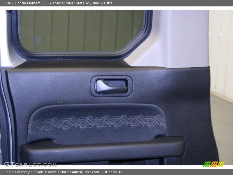 Alabaster Silver Metallic / Black/Tribal 2007 Honda Element SC