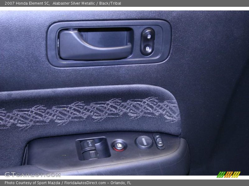 Alabaster Silver Metallic / Black/Tribal 2007 Honda Element SC