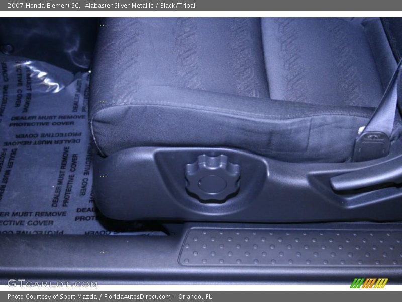 Alabaster Silver Metallic / Black/Tribal 2007 Honda Element SC