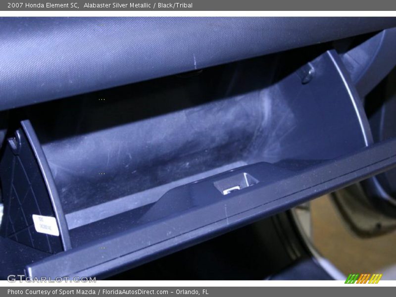 Alabaster Silver Metallic / Black/Tribal 2007 Honda Element SC