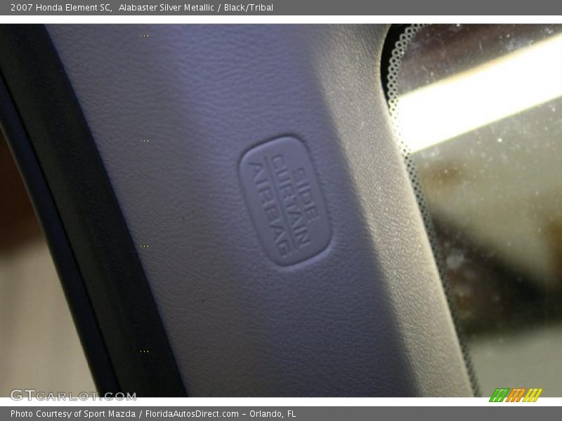 Alabaster Silver Metallic / Black/Tribal 2007 Honda Element SC