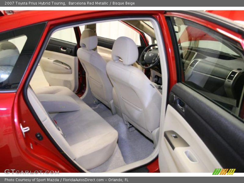 Barcelona Red Metallic / Bisque Beige 2007 Toyota Prius Hybrid Touring