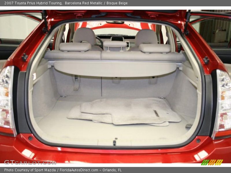 Barcelona Red Metallic / Bisque Beige 2007 Toyota Prius Hybrid Touring