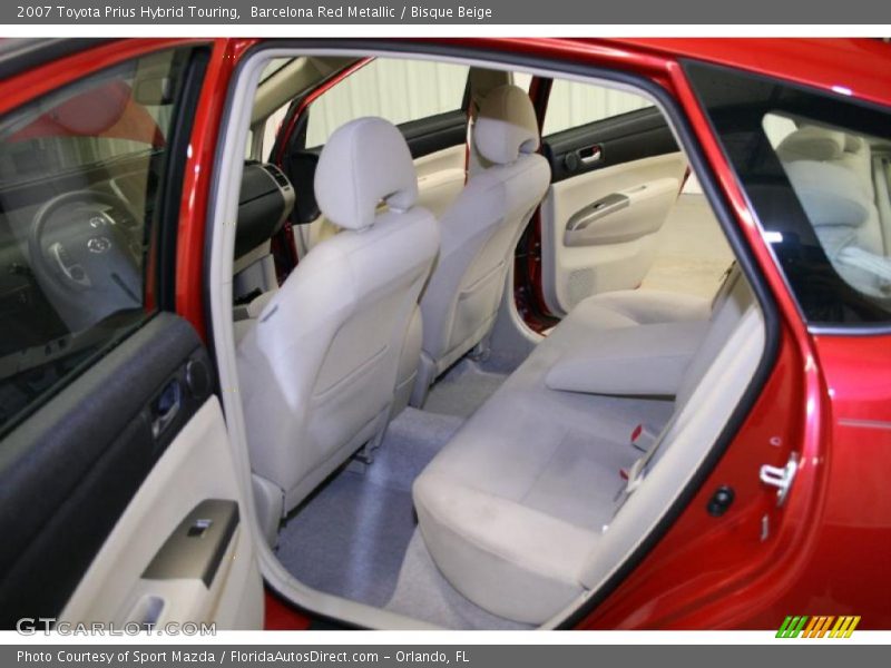 Barcelona Red Metallic / Bisque Beige 2007 Toyota Prius Hybrid Touring