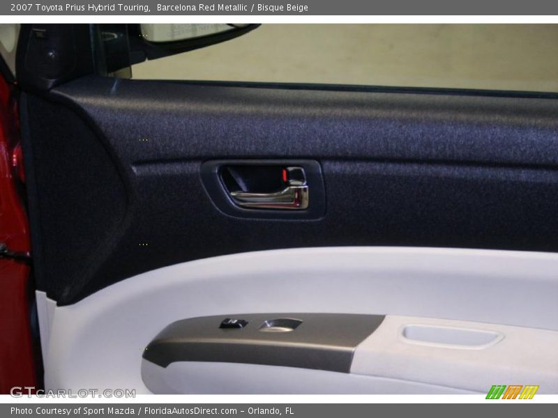 Barcelona Red Metallic / Bisque Beige 2007 Toyota Prius Hybrid Touring